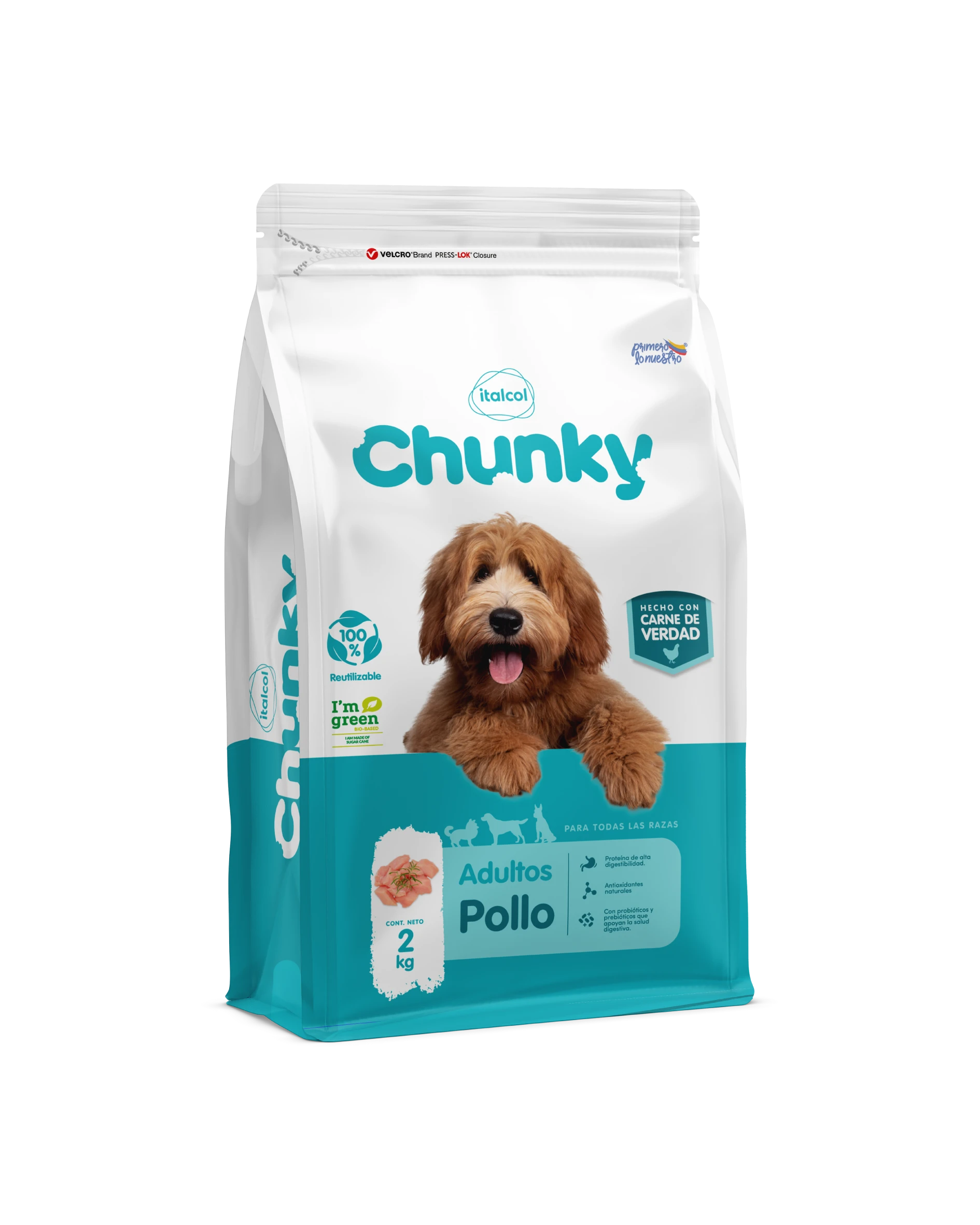 Chunky Perro Adulto Pollo