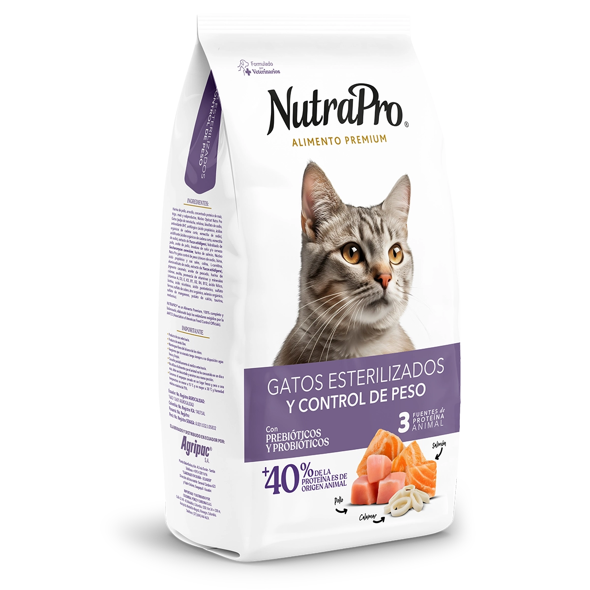 NutraPro Esterilizados y Control de Peso