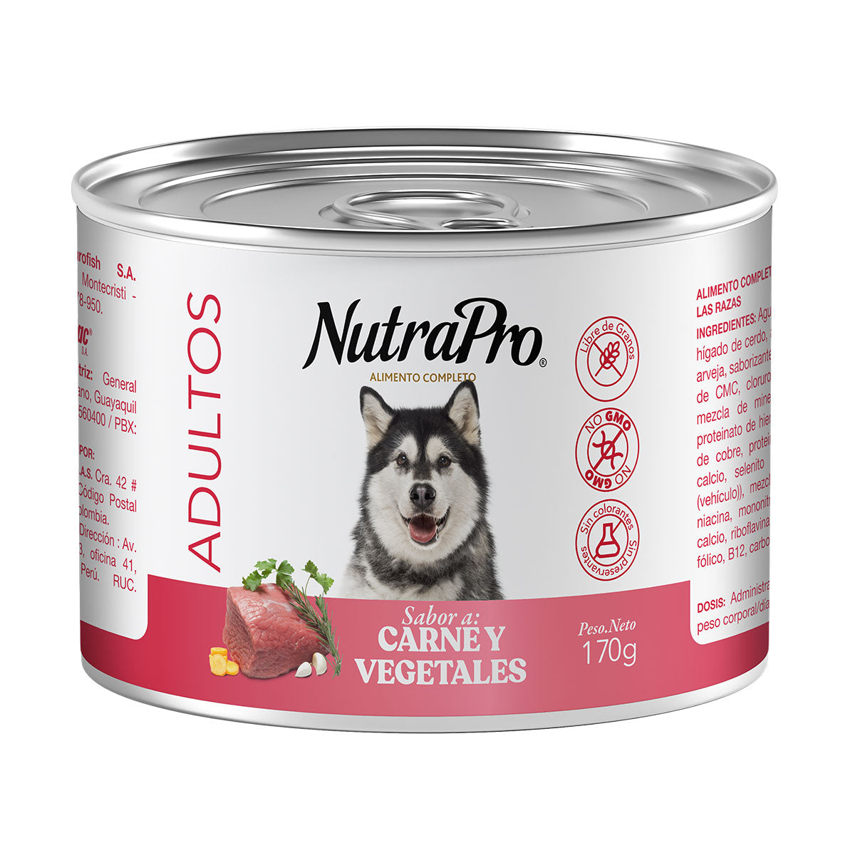 NutraPro Cachorro Carne y Vegetales (Lata)