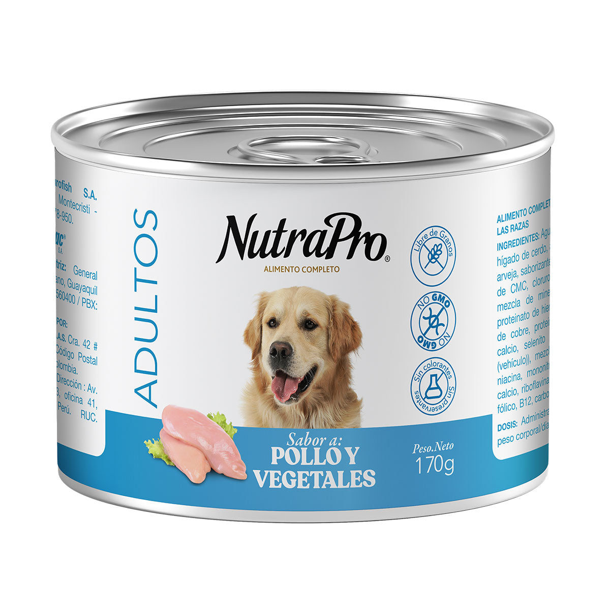 NutraPro Cachorro Pollo y Vegetales (Lata)