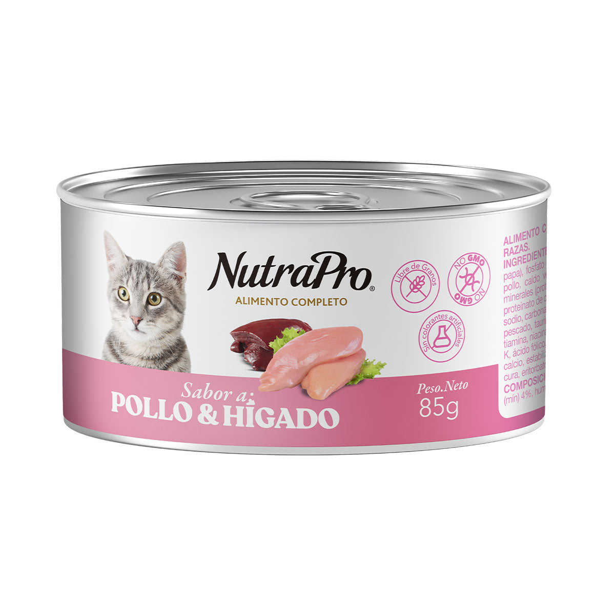 Nutrapro Lata Gatos Pollo/hígado
