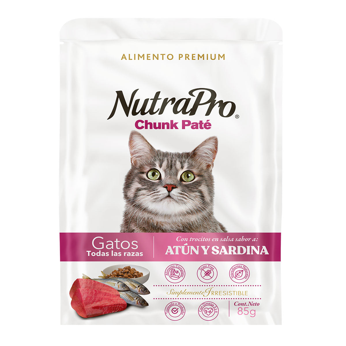 Nutrapro Pouch Gatos Atún/sardina