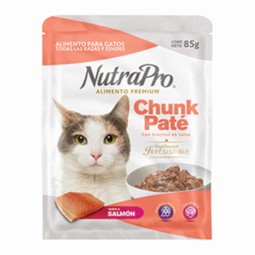 Nutrapro Pouch Gatos Salmon